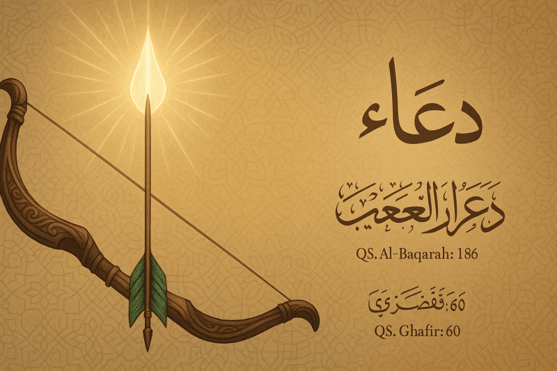 Andaikan doa itu seperti lesatan anak panah, tentunya kita berharap lesatannya lurus dan tepat sasaran.